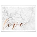 Poster effetto ramato – Love 02