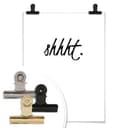 Poster - Shhht