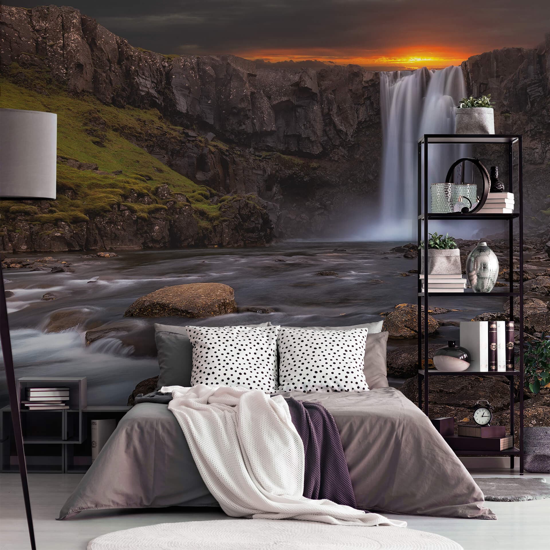 Fotomurale Cuadrado - Stream - 384x260 cm