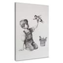 Stampa su tela Banksy - Real Hero