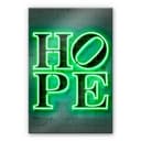 Stampa su vetro acrilico Mielu - Hope