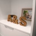 Lettere in legno da appoggio