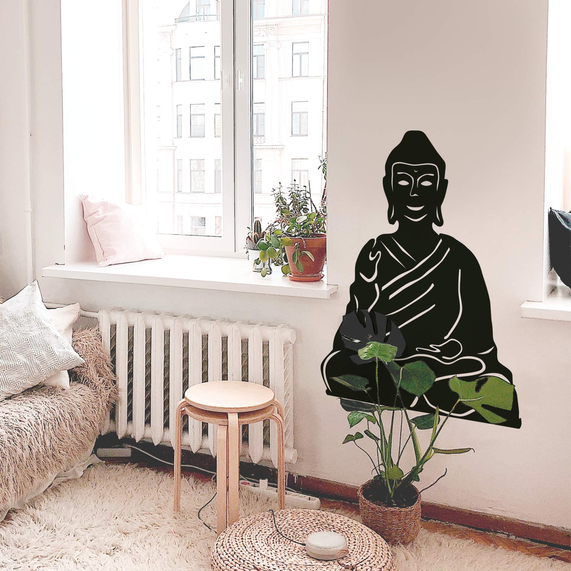 Adesivo murale - Buddha 1