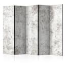 Parete divisoria - Stile urbano: cemento, 5 pezzi - 225x172 cm