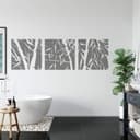 Adesivo murale - Bamboo set