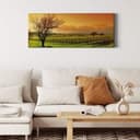 Paesaggio con vigneti - panoramica