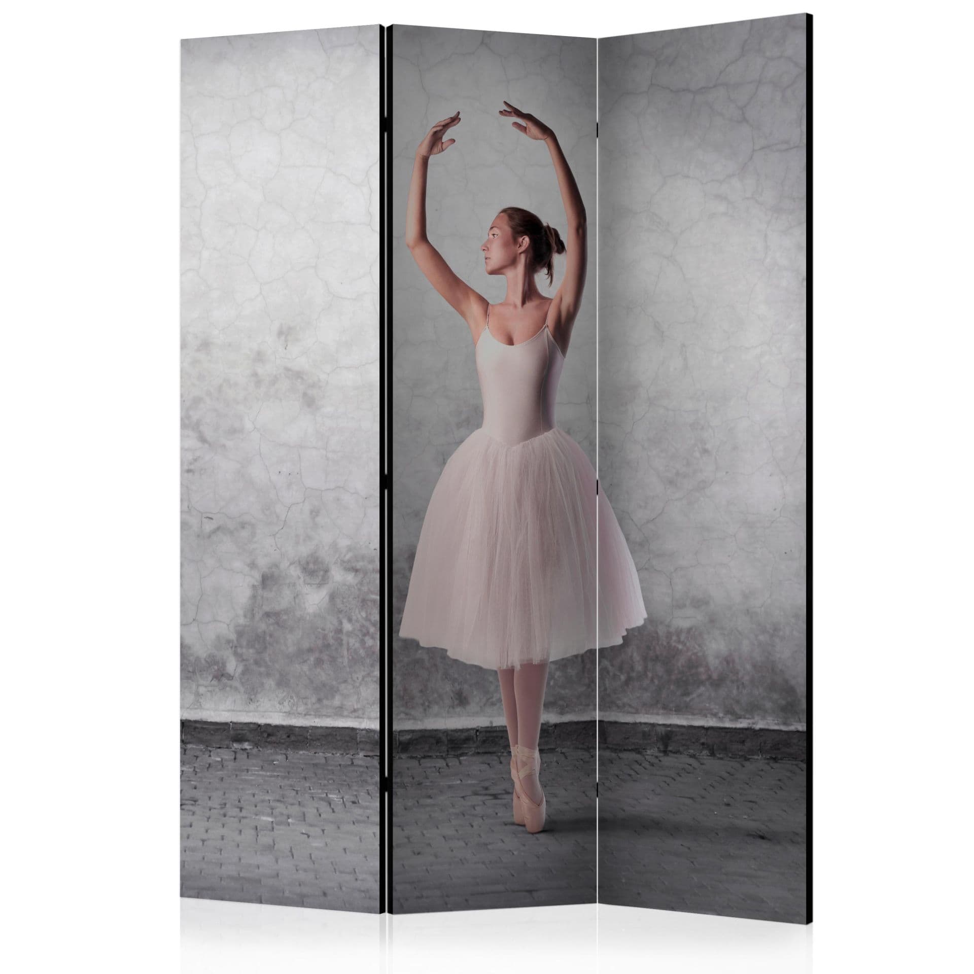 Divisorio per sala - Ballerina in stile Degas, 3 pezzi