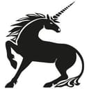 Adesivo murale - Unicorno