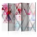 Divisorio per sala - Mondo triangolare, 3 pezzi