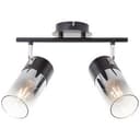 Spotrohr Aiden 1 Grau, 40W, 23,5 x 30 cm, Metall Deckenleuchte
