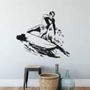 Adesivo murale - Surfista
