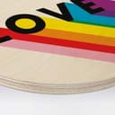 Stampa su legno LGBTQIA