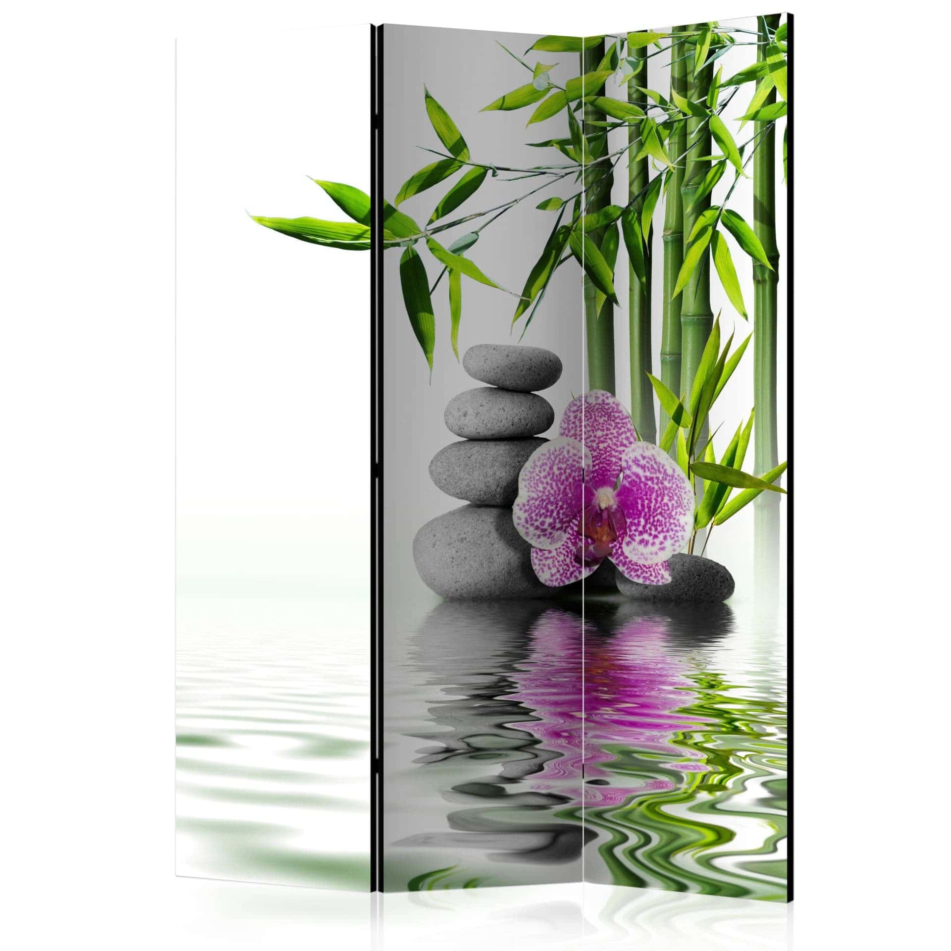 Schermo divisorio - Giardino acquatico, 3 pezzi