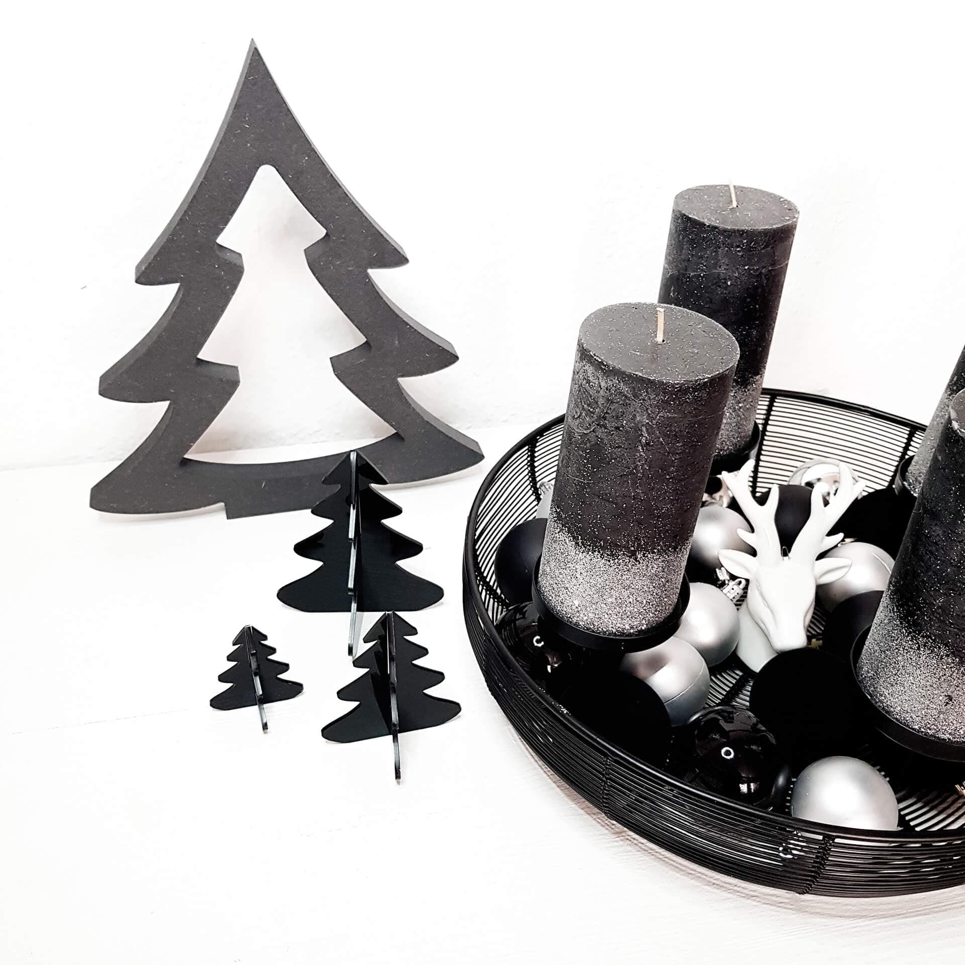 Decorazioni in acrilico – Albero di natale