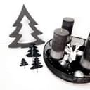 Decorazioni in acrilico – Albero di natale