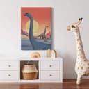 Stampa su tela Braun - Brachiosaurus