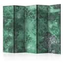 Divisorio per sala - Memoria verde smeraldo, 3 pezzi