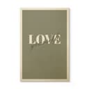 Stampa su legno Love yourself