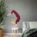 Adesivo murale Yoga - Scorpione