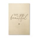Stampa su legno You are beautiful