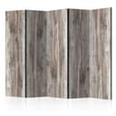 Divisorio per camera - Legno elegante, 5 pezzi - 225x172 cm