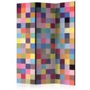 Divisorio per sala - Tavolozza di colori, 3 pezzi