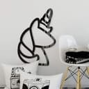 Decoro in acrilico Unicorno
