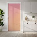 Pellicola per porte con gelato al lampone Ombre - decorazione autoadesiva per porte
