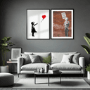 Poster Banksy - Girl with the red balloon