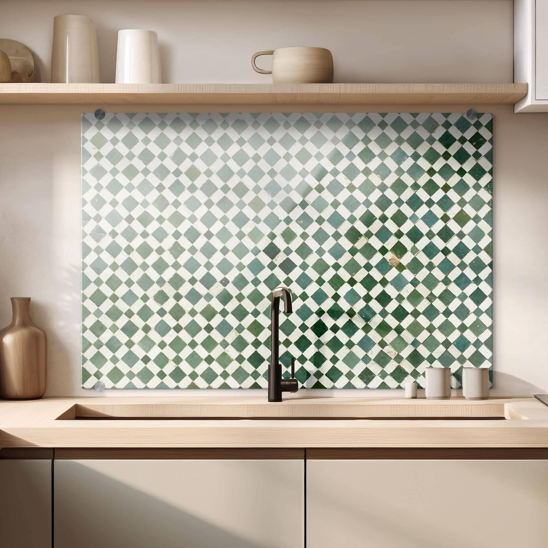 Pannello paraschizzi - Mosaico 02
