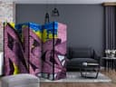 Divisorio - Street art - Graffiti , 5 pezzi - 225x172 cm