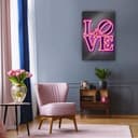 Stampa su vetro Mielu - Love