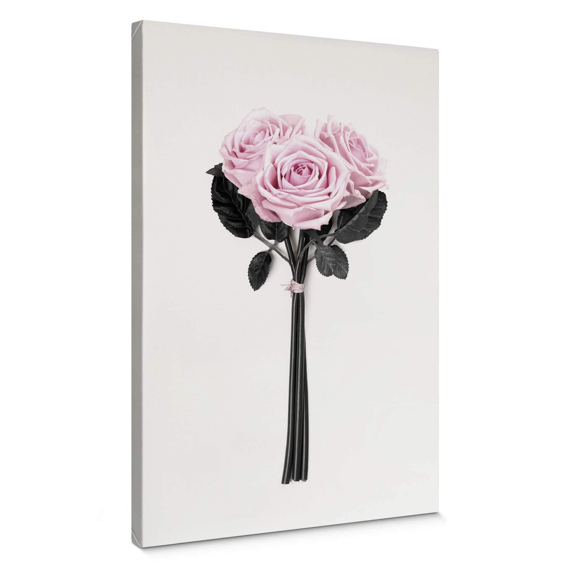 Stampa su tela Kubistika - Rose