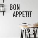 Lettere in acrilico - Bon Appetit