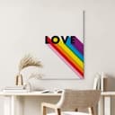 Stampa su tela LGBTQIA+ Love