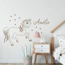 Adesivo murale + Nome Pony