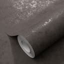 Carta da parati in tessuto non tessuto SHINY CONCRETE Elle Decoration 4, grigio scuro