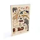 Stampa su legno Braun - Africa