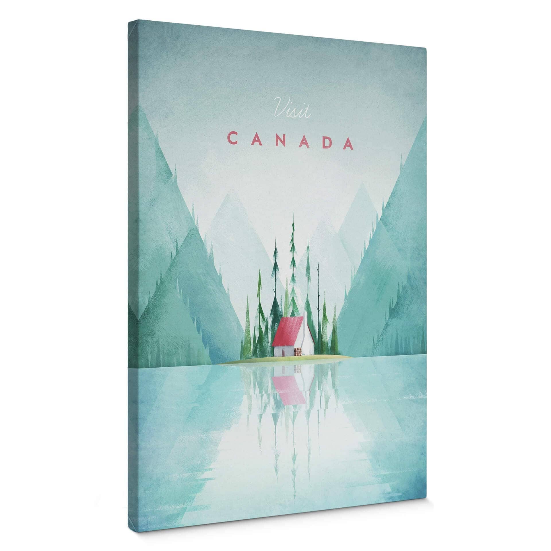 Stampa su tela Rivers - Canada