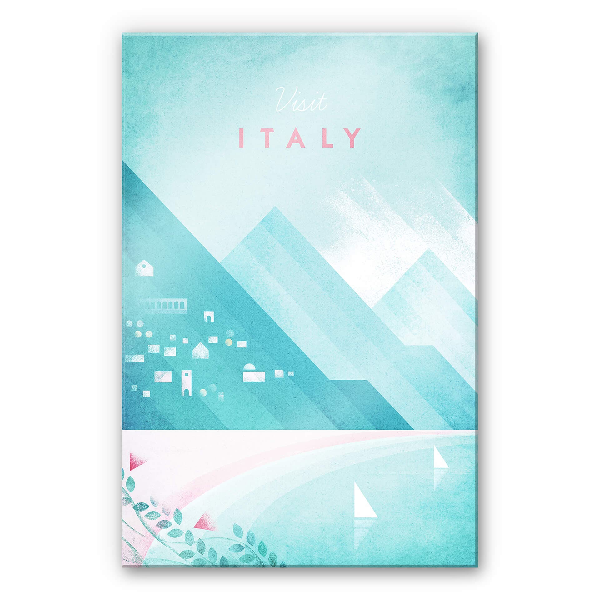 Stampa su vetro acrilico Rivers - Italia