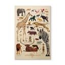 Stampa su legno Braun - Africa
