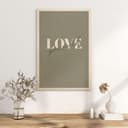 Stampa su legno Love yourself