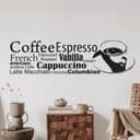 Adesivo murale - Caffè