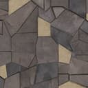 Carta da parati in tessuto non tessuto MOSAIQUE Elle Decoration 4, grigio scuro