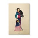 Stampa su legno Tohmé - Mulan