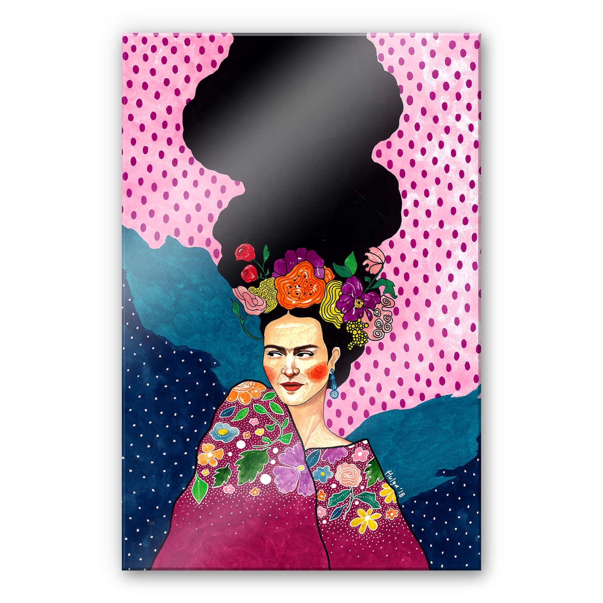 Stampa su vetro acrilico Hülya - Frida