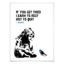 Poster Banksy - If you get tired