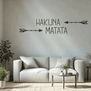 Scritta MDF - Hakuna Matata