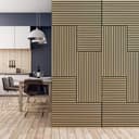 Pannello murale Jangal Modular Wall pannello acustico impiallacciato - Fanal Oak