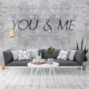 Fotomurale - You & me - cemento